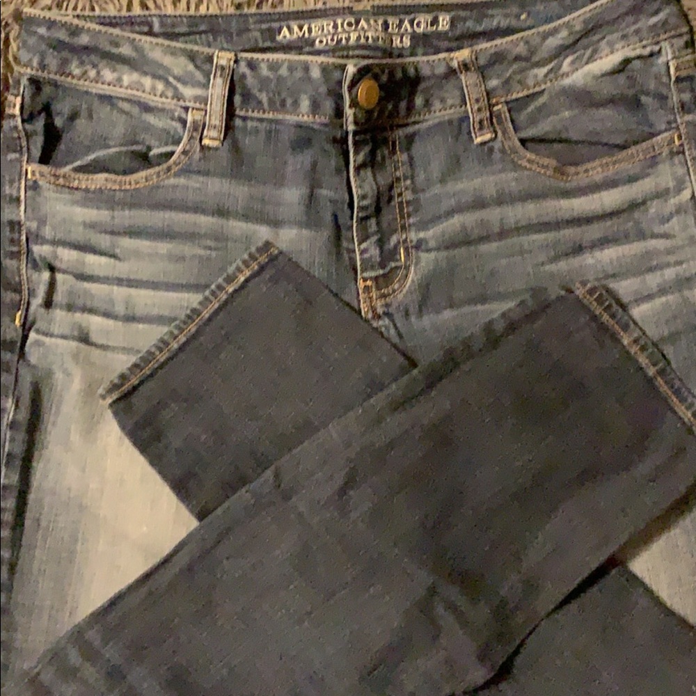 american eagle size 14 jeans